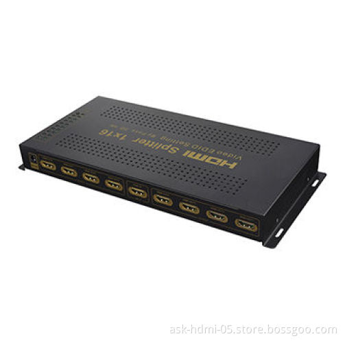 1.4 4Kx2K HDMI 1x16 Splitter, Support 3D